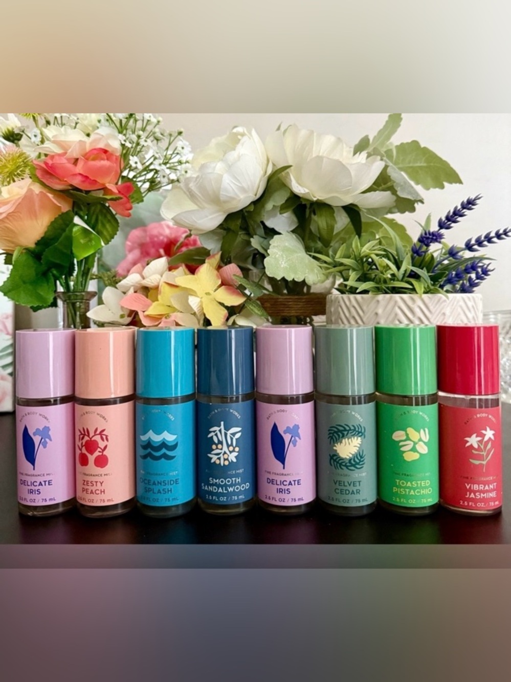 🆕💐 BATH & BODY WORKS LIMITED EDITION 8 PIECE MINI LAYERING FFM COLLECTION. NEW!